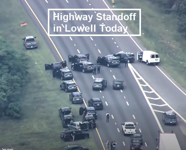 BREAKING: Suspect in Fatal Berlin Shooting Has Died After Hours-Long Standoff on I-495 in Lowell 2 495 backup southcoast spotlight 1