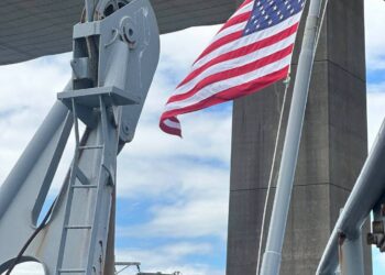 flag visits Fall River