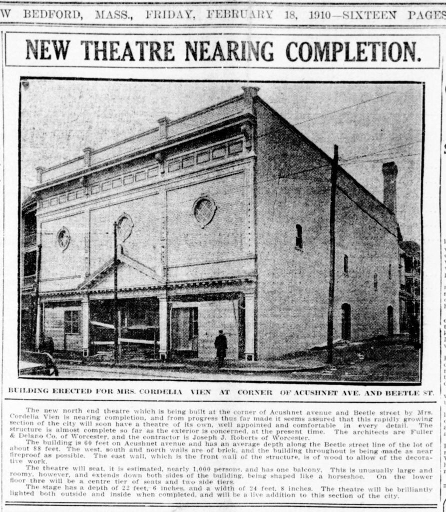 The Queen of Acushnet Avenue: How Cordelia Vien Built New Bedford's Entertainment Empire—and the Strand Theater That Refused to Die 2 509418606 10232953145002274 7614477951846893627 n