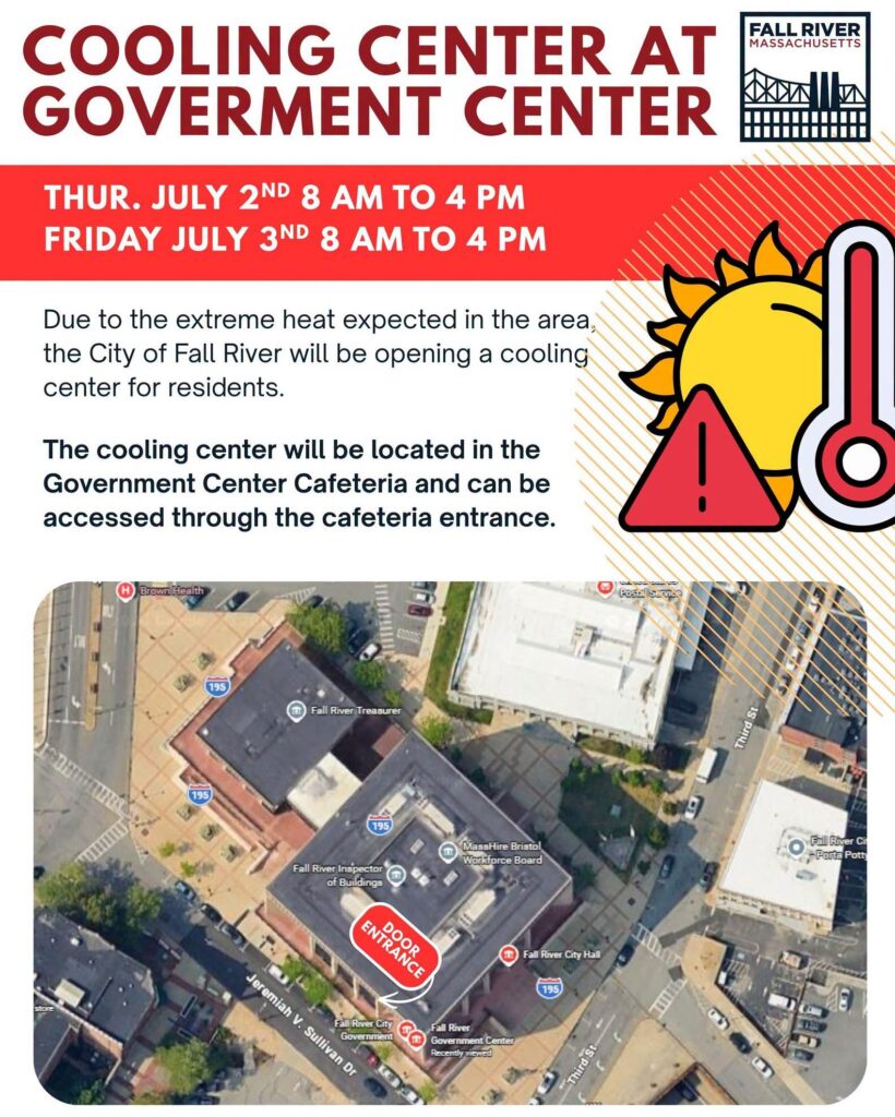 City of Fall River Opens Cooling Centers During Extreme Heat 2 733209429 3483828348461009 8488075376219738502 n