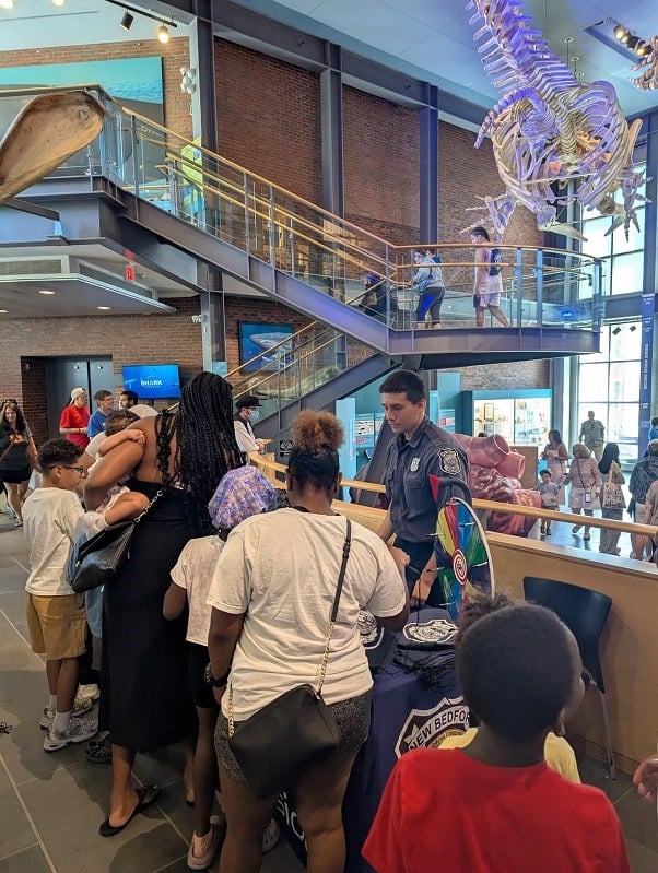 New Bedford Police Connect with Community at Successful Whaling Museum Free Day 3 742895726 1382450313769383 3596728331776121219 n