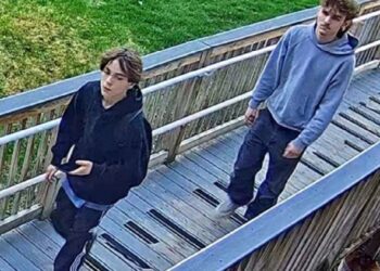 Fall River Police Department Seek The Community's Help Identifying Two Vandalism Suspects 1 Frpd Stannes South coast spotlight