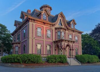 The Historic Gilbert Russell House New Bedfords Iconic 22Pink House