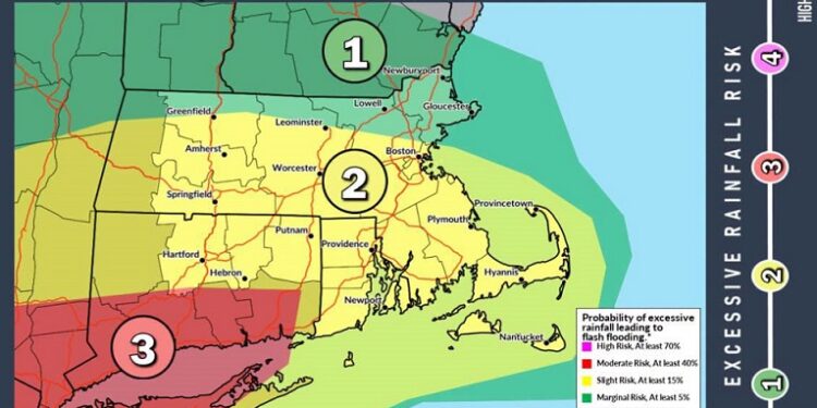 flash Flood watch Bristol county