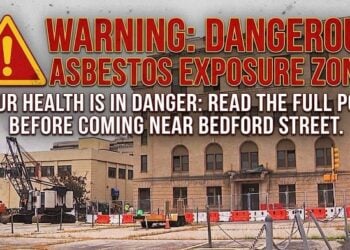 Local Residents Raises Asbestos Concerns Over Fall River Police Station Demolition 1 AsbestosFallRiverPD