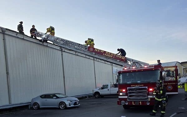 New Bedford Firefighters Tackle Tier 2 Ammonia Leak at Fish Island Facility 1 NB Fire Department Photo