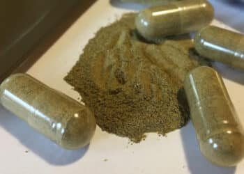 Massachusetts Moves to Ban Kratom Sales Statewide Amid Growing Health Concerns 1 FILE - This Sept. 27, 2017 file photo shows kratom capsules in Albany, N.Y. (AP Photo/Mary Esch, File)