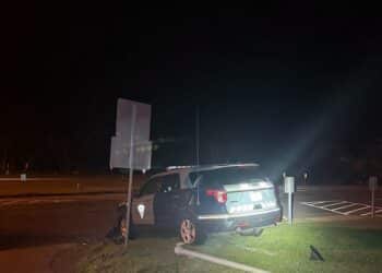 Tractor-Trailer Driver Accused of Drunken Driving After Crashing Into State Police Cruiser, Trying to Leave Scene 1 State Police Crash