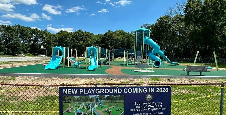 Bicentennial Park Nears Completion as Westport Continues Investing in Community Recreation 1 westport playground