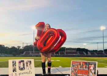 Durfee Senior Avery Motta Reaches 100 Career Points in Field Hockey! 1 815018536 1446910273976347 755200147316816779 n