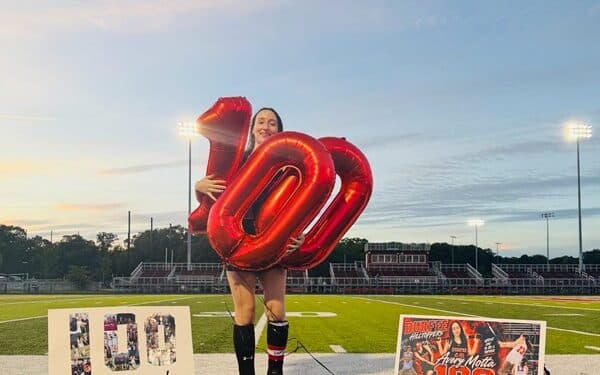 Durfee Senior Avery Motta Reaches 100 Career Points in Field Hockey! 1 815018536 1446910273976347 755200147316816779 n