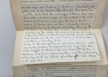 Preserving History: The Lizzie Borden Arrest Record 10 Credit - BCSO