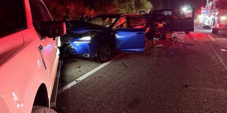 Multiple Departments Respond to Serious Seven-Vehicle Crash on I-495 1 BristolCountyCrash