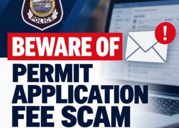 Warning: Scam Target Applicants of New Bedford Permit Programs with Fraudulent Wire Demands 1 NBPDscam