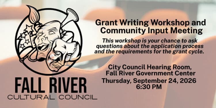 fall river cultural council grant writing workshop facebook