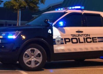 Taunton Man Charged with Murder After Girlfriend Found Unresponsive at Bottom of Stairs 5 taunton police suv 1632161283