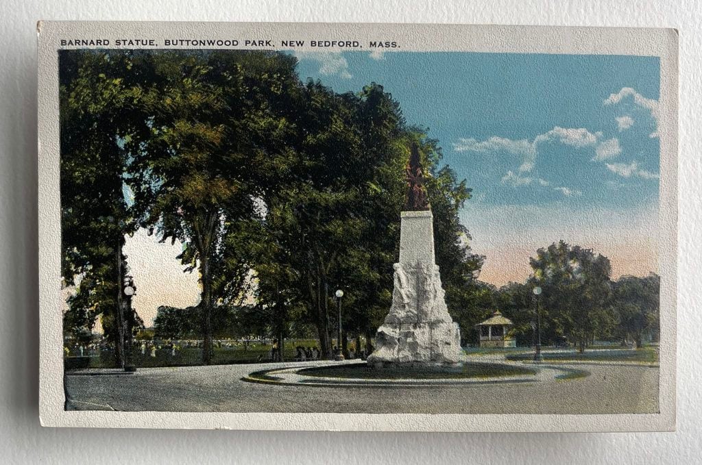 From Harpoon to Gear: How New Bedford's Barnard Monument Captured a City's Dramatic Transformation 2 504151414 10232630682420911 646165440680139086 n