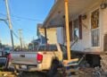 Precision Response: Swansea Firefighters Secure Compromised Home After Pickup Truck Crash 11 858673458 2086048322041727 8334110932012786454 n