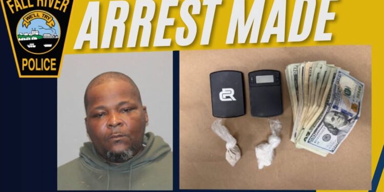 Traffic Stop in Corky Row Leads to Major Narcotics Seizure and Arrest in Fall River 1 FRPD Photo