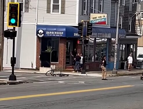 Bicyclist Seriously Injured After Being Struck by SUV in Fall River 1 FallRiverBikeAccident