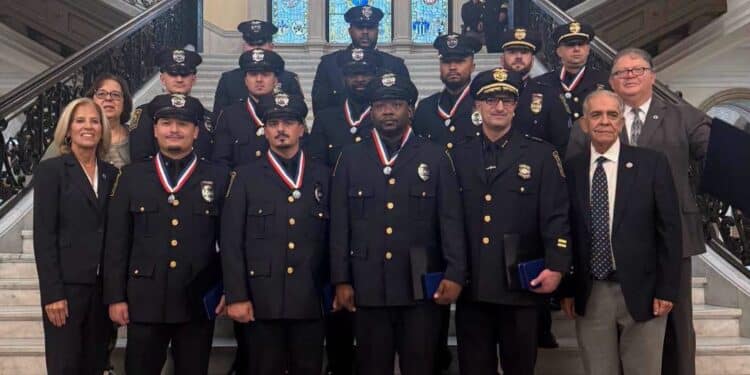 Heroes of the Gabriel House Fire: Fall River Police Officers Honored with the George L. Hanna Medal of Valor 1 Heroes