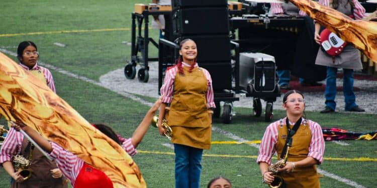 From the Field to the Podium: NBHS Whaler Marching Band Sets Sight on Mansfield Stage 1 NBmarchingband