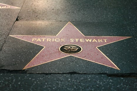 Patrick Stewart star Walk of Fame
