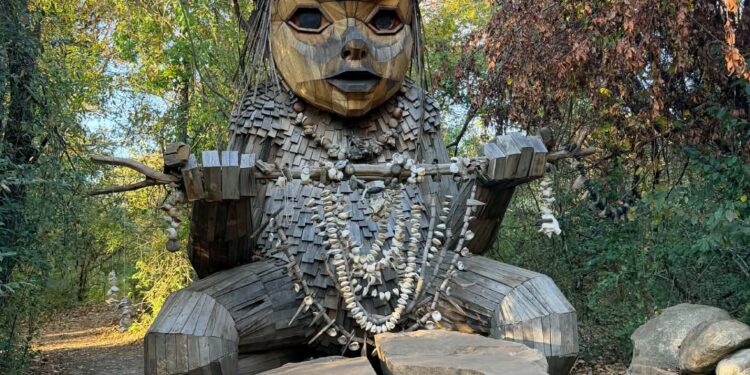 Giants in the Ocean State: Exploring Rhode Island’s Magical Thomas Dambo Troll Trail 1 credit- Stacy Lutgen Flinn